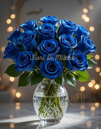 11 roses blue
