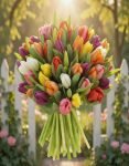 Tulips Mix 50 Pcs 1