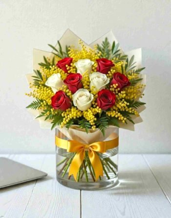 bouquet mimosa