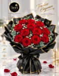 13 Premium roses (RED NAOMI)