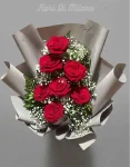 Bouquet of premium High Quality Red Naomi Roses
