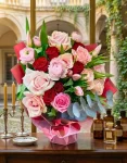 Floral composizione Luxury (1)