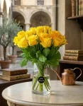 Luminose Rose Gialle Confezione (2)