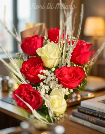 Luxury Red and white combination
