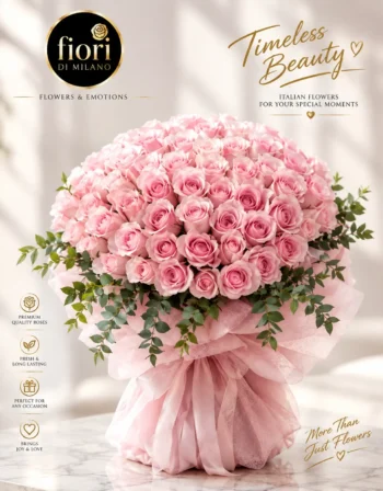 Sweet Pink Rose Bouquet