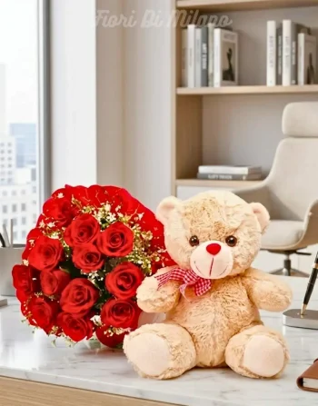 Valentines special con trudi peluche