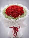 Amore Premium Flower Arrangement in Milan Luxury Romantic Gift