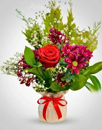 Mazzo di fiori piccolo misto