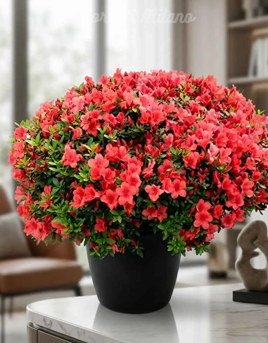 Pianta Azalea Rosso (1) Pianta Azalea Rosso (1)