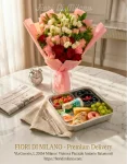 Box Colazione e Fiori Premium