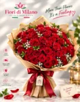 Bouquet 50 Rose Rosse Premium