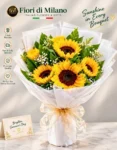 Bouquet di Girasoli Freschi – Raggio di Sole (1)